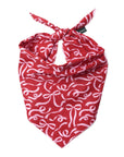 Tied In A Bow Dog Bandana