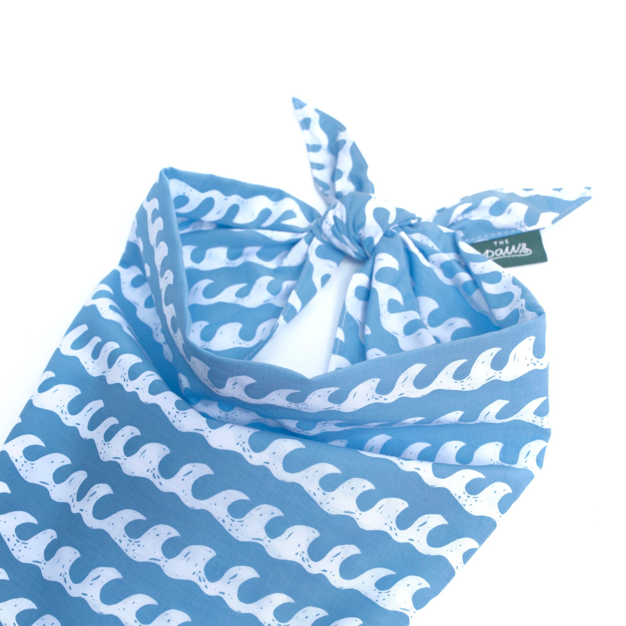 White Caps Dog Bandana