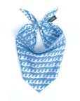 Whitecaps Dog Bandana