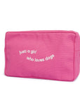 just a girl who loves dogs Pouch Bag