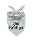 Big Brother Dog Bandana in Black 