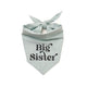 Big Sister Dog Bandana in Black Text