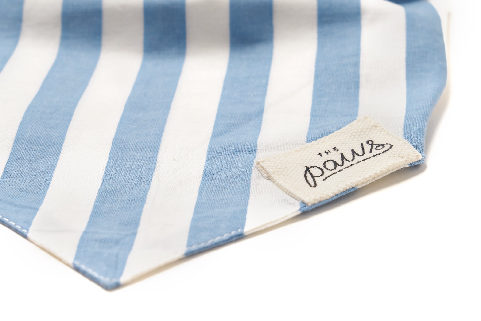 Cabana Blue Stripes Fabric Detail