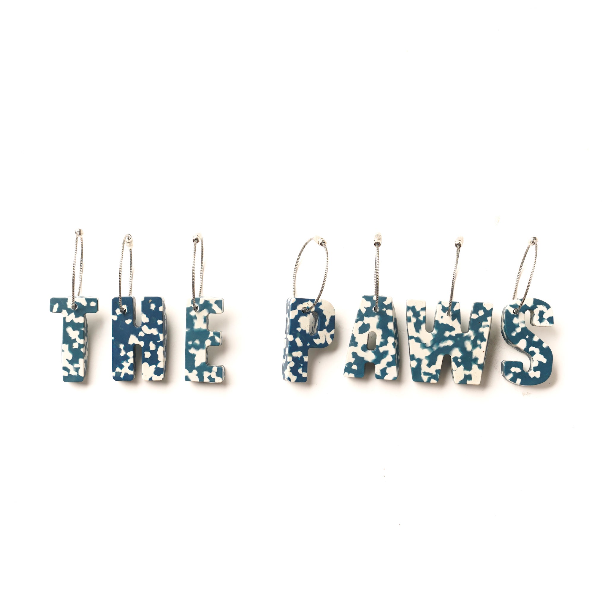 Collar Letters • Ocean Blue