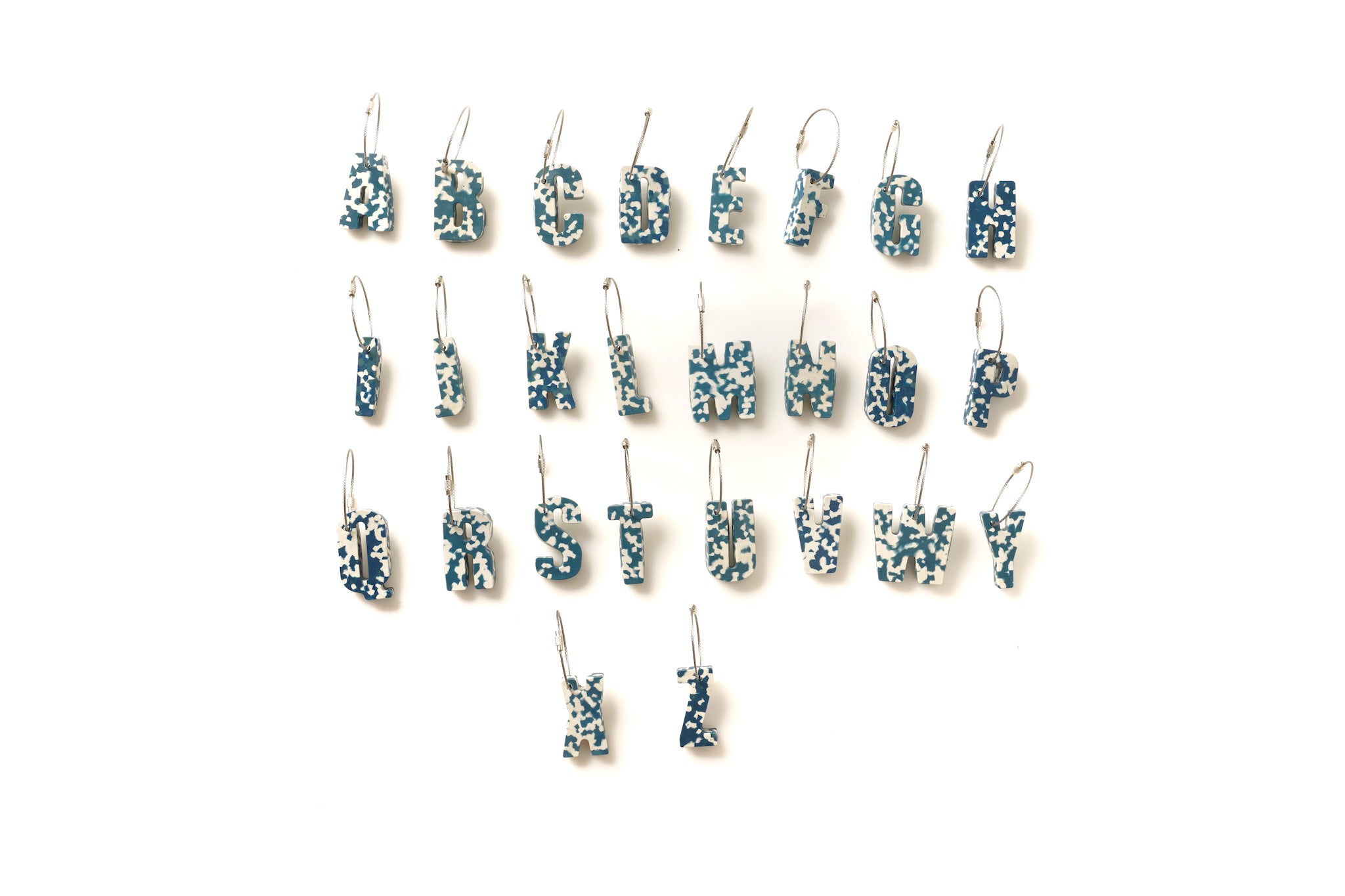 Collar Letters • Ocean Blue