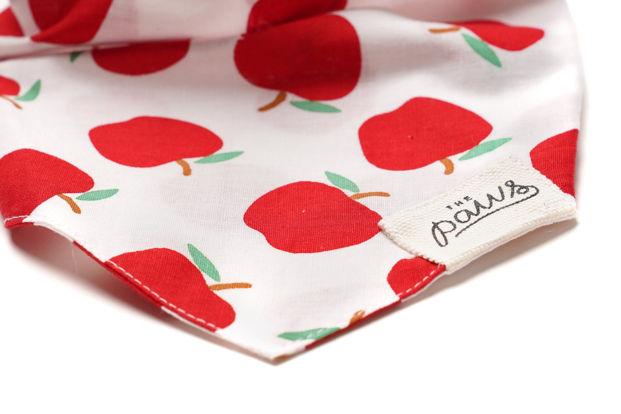Crisp dog bandana detail