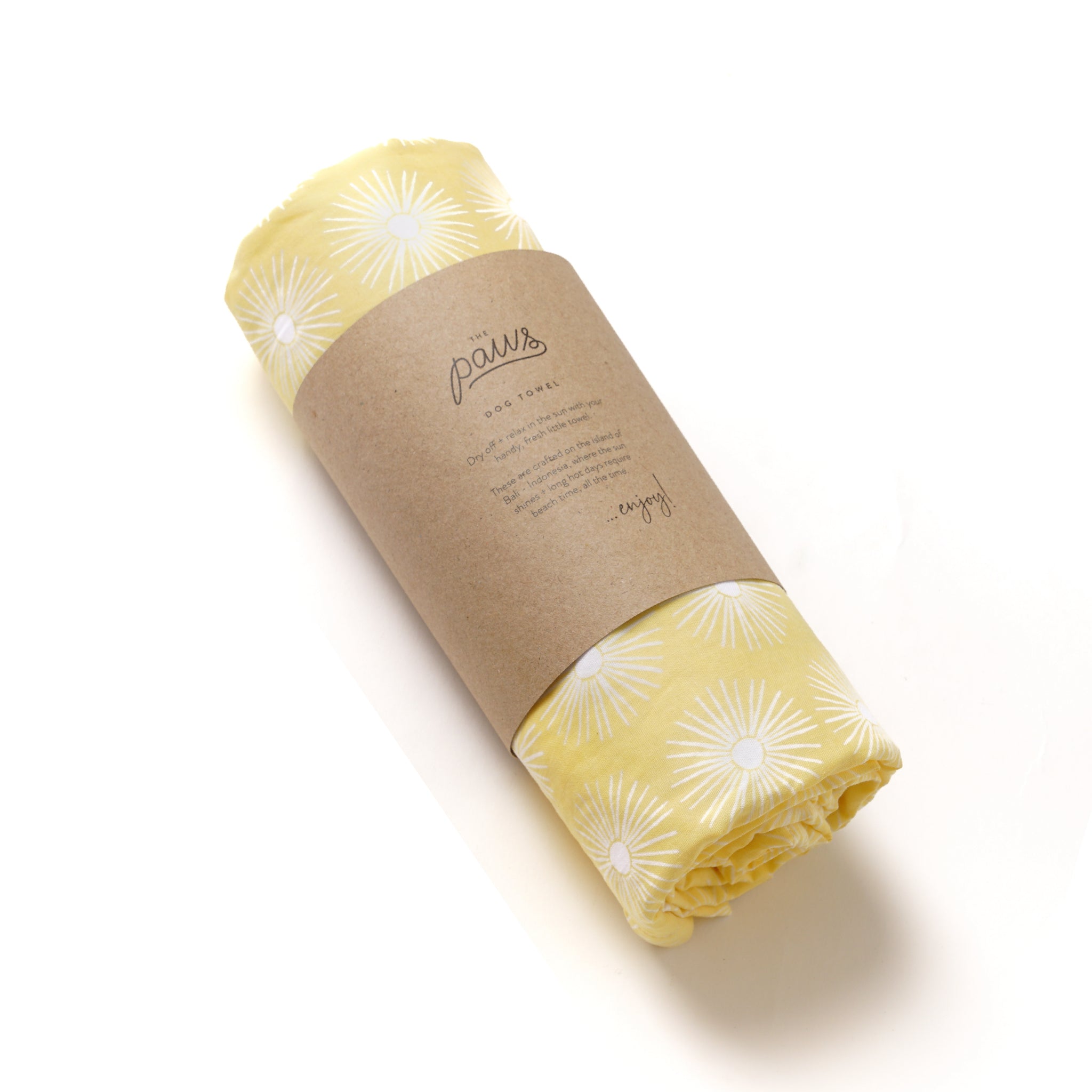Dog Towel • Sunny